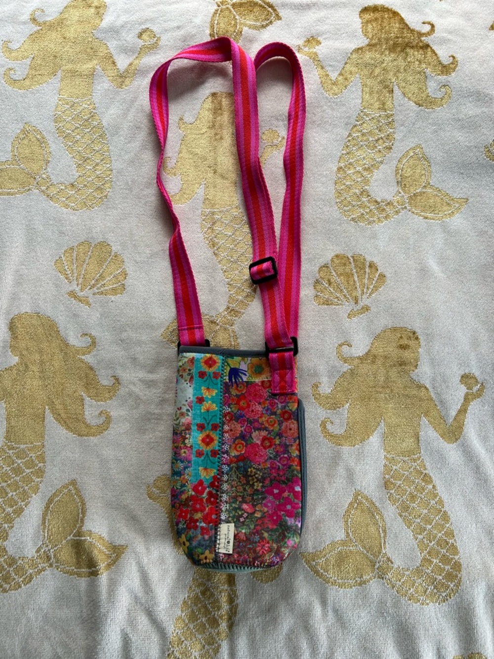 Natural Life Water Bottle Carrier - floral